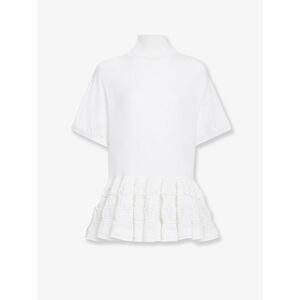 Alaia Women Peplum Virgin Wool Sweater